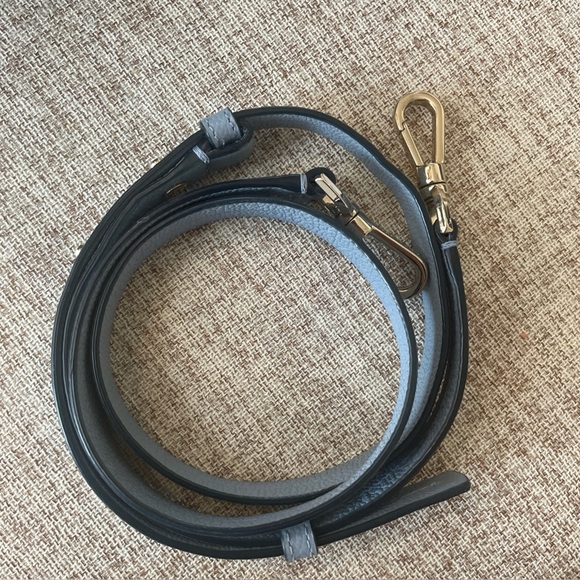 Kate Spade Margaux Medium Satchel Crossbody Bag in Blue with Silver Hardware - Picture 12 of 17